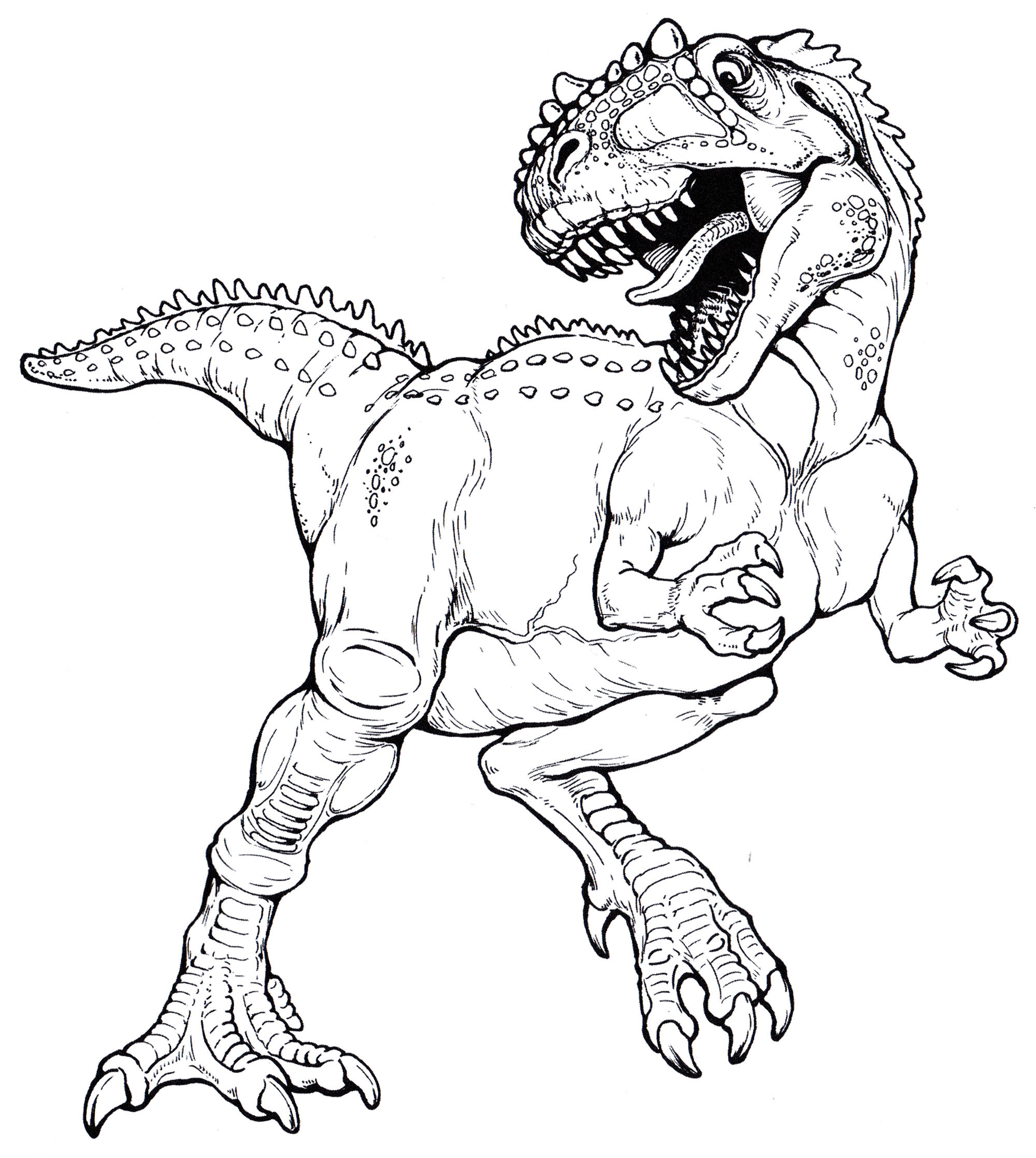 Розмальовка Гігантозавр