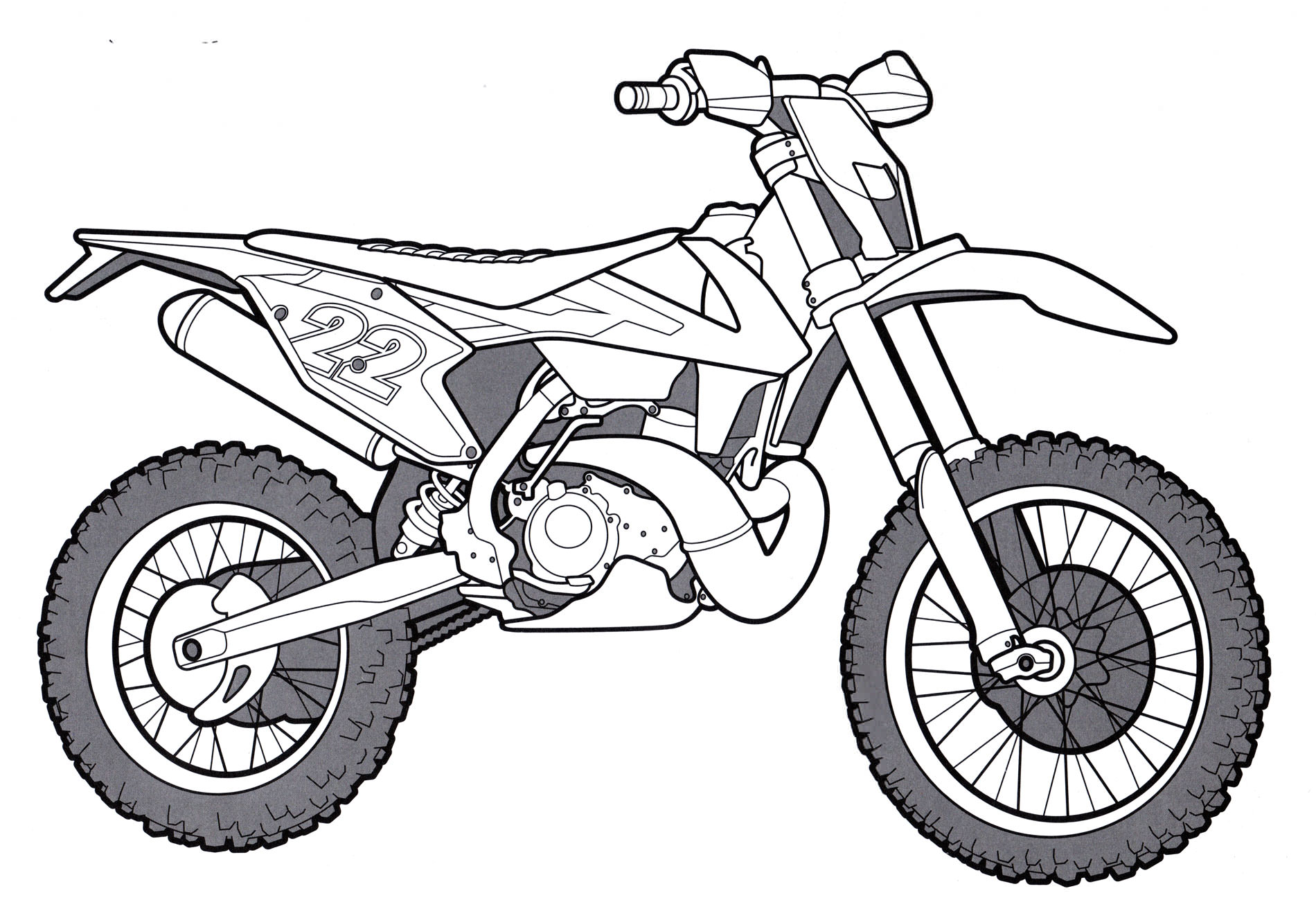 Кросовий мотоцикл SX 250