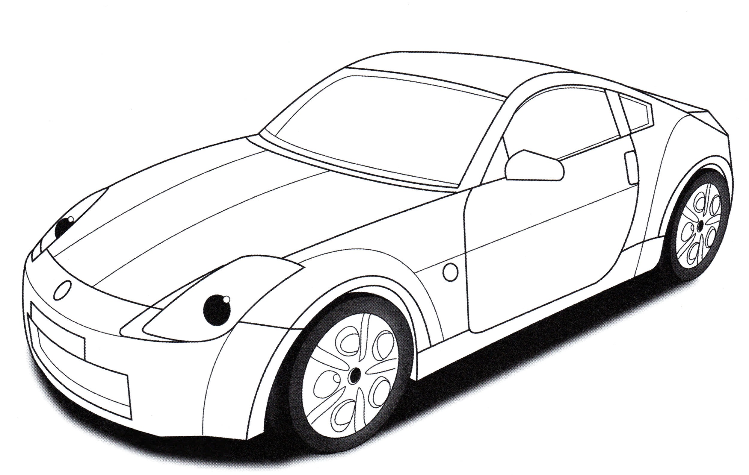 Розмальовка Nissan 350Z