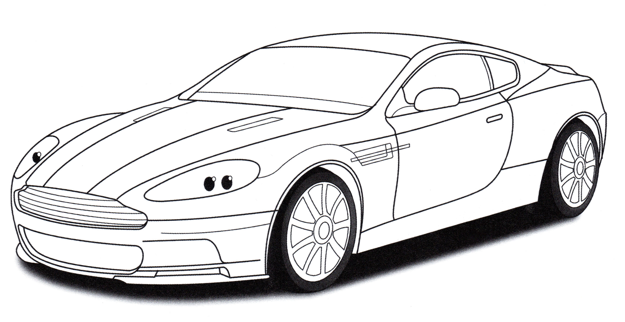 Розмальовка Aston Martin DBS