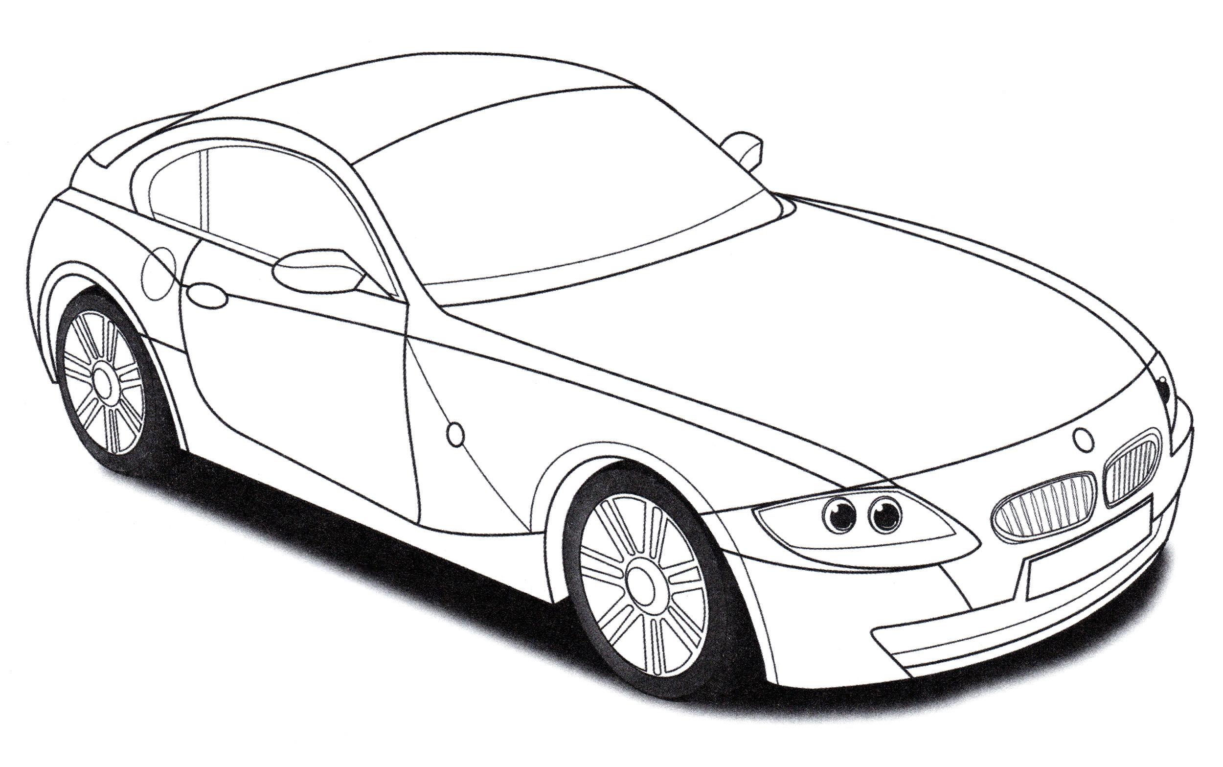 Розмальовка BMW Z4 M