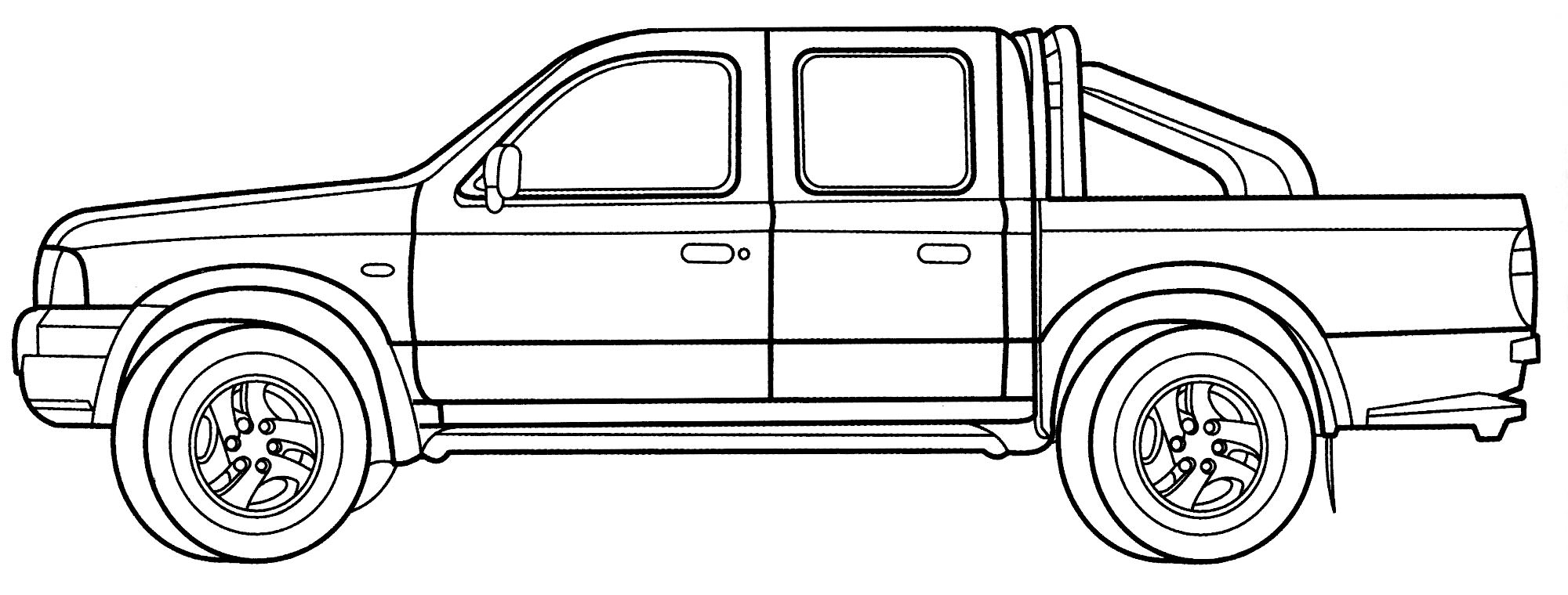 Розмальовка Ford Ranger
