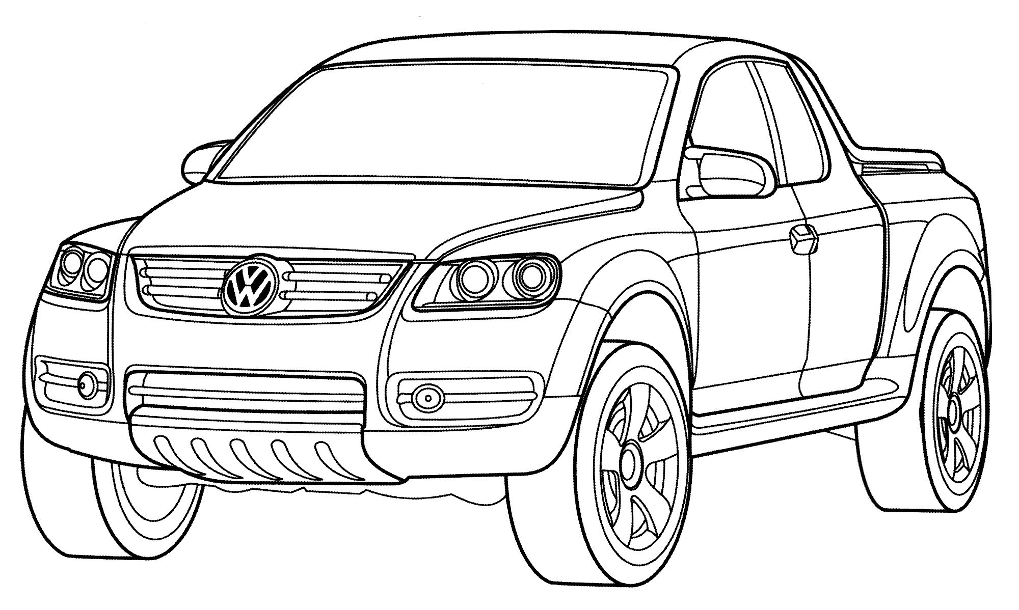 Розмальовка Volkswagen AAC