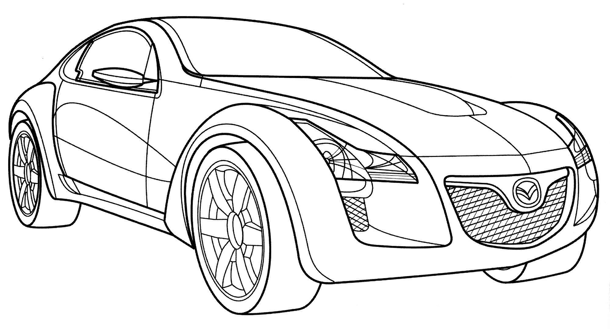 Розмальовка Mazda Kabura