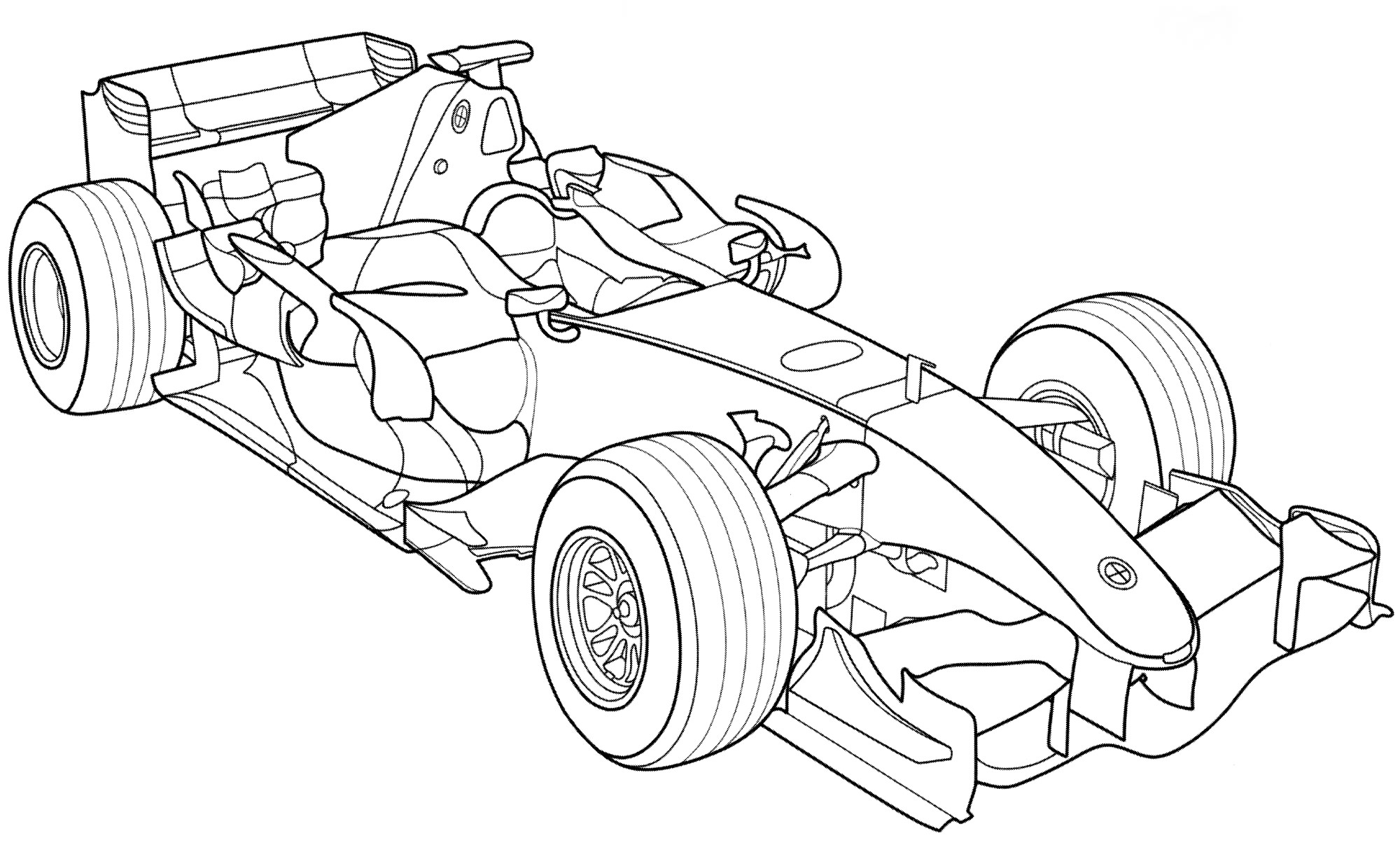 Розмальовка BMW Sauber F1.07