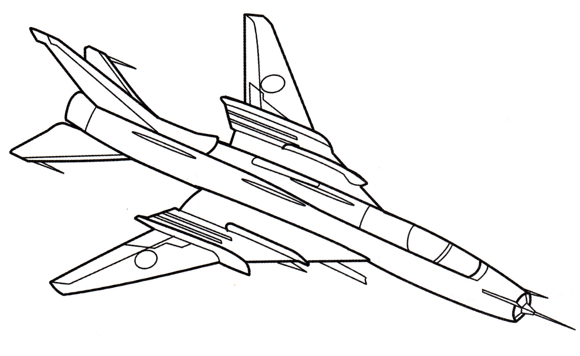 Розмальовка Су-22