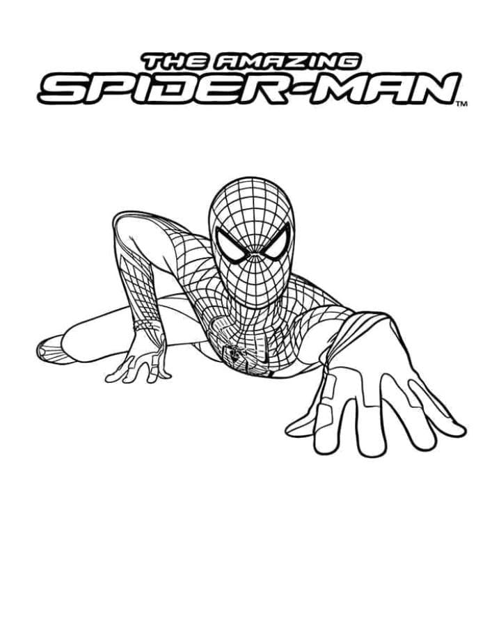Розмальовка Spider-man